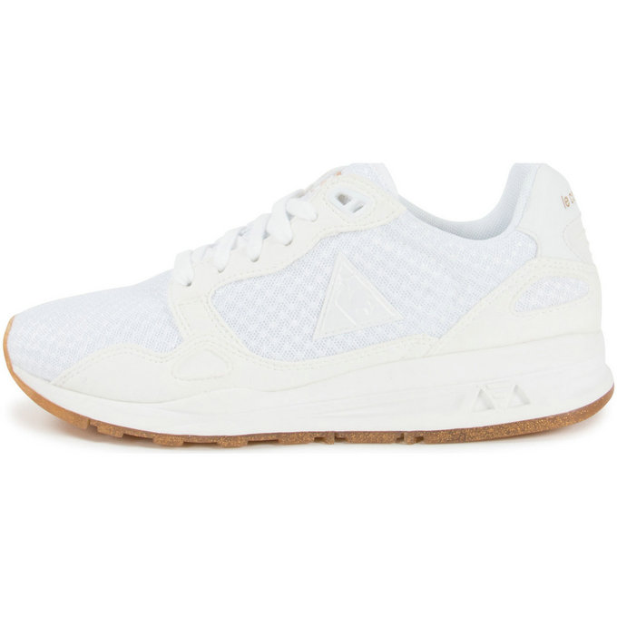 Le Coq Sportif Lcs R900 Sparkly Blanc - Chaussures Baskets Basses Femme